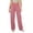 (Solid)Pink, variant on YODETEY Women's Elastic High Waist Solid Wide Leg Casual Pants,Women’s Black,Size S-2XL