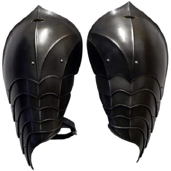 Elven Shoulders Pauldrons Medieval Cosplay LARP Armor
