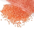 thumbnail image 4 of Uxcell 0.1" Orange Mini Polystyrene Foam Beads Ball for DIY and Crafts 4 Pack, 4 of 5
