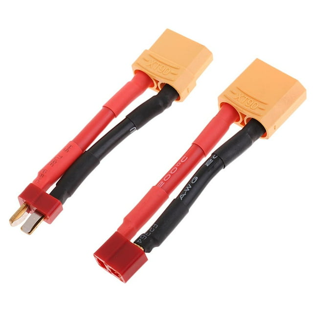 XT90 to Male & Female Lipo Battery Adapters Wire for RC Models