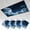 Color 4, variant on 4 Pack Magnetic Ceiling Light Covers 2 x 4 Feet, Sky Stars Soft Clouds Purple Tones Light Shades & Filters for Office Classroom Drop Ceiling Flat Panel Lights