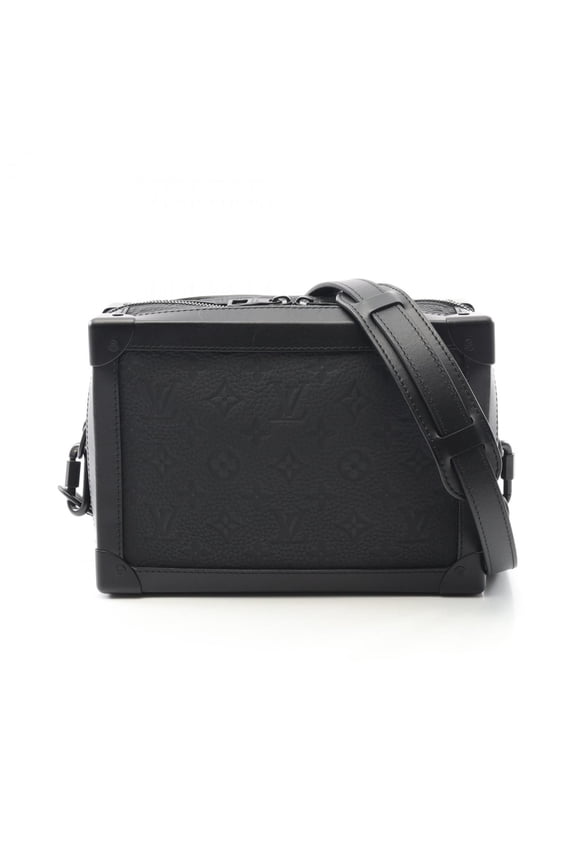 Pre-Owned Louis Vuitton Soft Trunk Shoulder Bag in Monogram Taurillon Leather, Men's,... (Good)