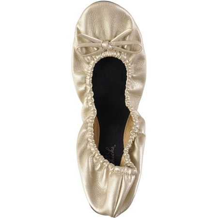 Sidekick Sidekicks Women S Foldable Ballet Flats Walmart Com