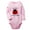 Pink, variant on iDzn® Little Bug Funny Rompers, Newborn Baby Unisex Bodysuits, Infant Jumpsuits, Toddler Kids Long Sleeve Oufits (Pink, 0-6 Months)