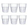 thumbnail image 1 of KAKOWELY 6 vasos acrílicos irrompibles para whisky, licores, vino y cerveza., 1 of 5