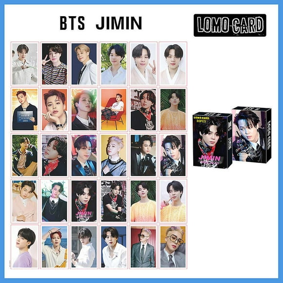 Bts Album Card 30pcs Star Merchandise Photo Print Photo Collection Jimin Lomo Card (FFIY)