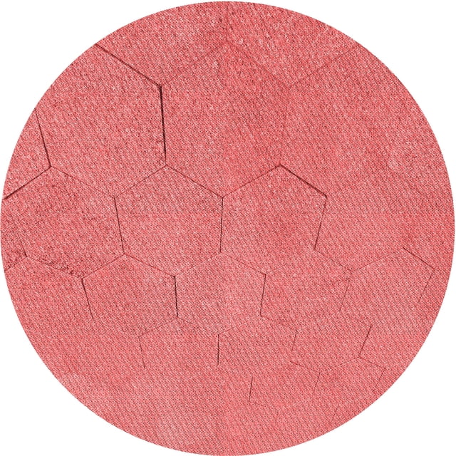 Ahgly Company Tapis Rond Lavable en Machine Intérieur Transitionnel Rouge Camion de Pompiers, 6 Pieds Rond