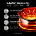 thumbnail image 4 of CUCKOO CRP-BHSS0609F | 6-Cup (Uncooked) Induction Heating Pressure Rice Cooker | 16 Menu Options, Made in Korea | White, 4 of 10