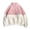 Pink, variant on Women's Teddy Pullover Color Blocking Long Sleeve Lapel Half Zip Plain Faux Fur Sweatshirt Solid Color Crop Pullover Tops Blue