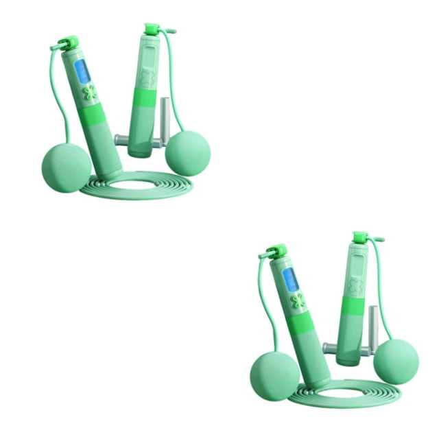 Naiovety Cuerda de saltar de velocidad Contador digital Fitness Cuerda de saltar inalámbrica Salto de conteo de peso J7b1, Salto de conteo Type9 NO9