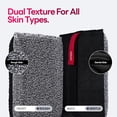 thumbnail image 4 of Caveem Exfoliating Body Scrubber, Large Bath and Body Scrub Buffer, Dual Texture Body Exfoliator for Remove Dead Skin, Soft and Rough Lightweight Square Sponge for Shower (2 Pack), 4 of 9