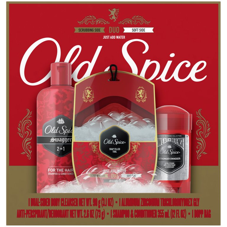 Old Spice Swagger ボディウォッシュ 4本セット Old Spice Holiday Gift Set for Men, Swagger, Body Wash, AF