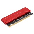 thumbnail image 3 of Adaptador De Extensión Nvme M.2 A Pcie3.0 Tarjeta Vertical Con Obleas De Enfriamiento De Gel De Sílice (Rojo) Guardurnaity EL009322-00, 3 of 6