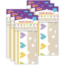 TREND Take Heart Bolder Borders, 35.75 Feet Per Pack, 6 Packs