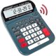 thumbnail image 1 of Office Desktop Calculator with 12-Digit Large LCD Display and Real Voice Function, 1 of 3