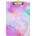 thumbnail image 1 of FMSHPON Marble Galaxy Tie Dye Printing Clipboard Hardboard Wood Nursing Clip Board and Pull for Standard A4 Letter 13x9 inches, 1 of 7