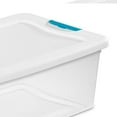 thumbnail image 4 of Sterilite 15-Quart Clear Stackable Latching Storage Box Container (36 Pack), 4 of 5