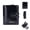 Black, variant on Women's Short Wallet with Zipper - PU Leather Card Holder, Coin Purse & Billfold