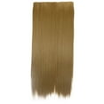 thumbnail image 1 of Vente Chaude! Yiteos Catch Hair, Cheveux Réels comme Remy Mode Longs Extensions de Cheveux à Clip Tête Complète Perruque Droite, 1X Perruque, 1 of 2
