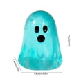 thumbnail image 3 of Dmlowu Halloween Decor Indoor Party Favors - 3 Pack Mini Ghosts Glow in The Dark, Tiny Resin Statue Ornaments Ghost Decor for Shelf Desk Mantel Home, 3 of 6