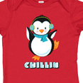 thumbnail image 4 of Inktastic Chillin Penguin Boys or Girls Baby Bodysuit, 4 of 5