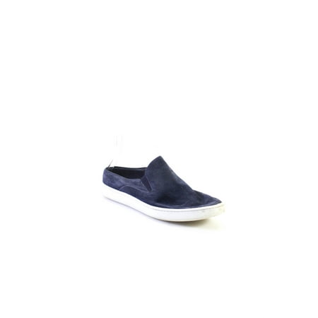 

Pre-owned|Vince Womens Suede Slide On Walking Sneakers Navy Blue Size 8 Medium