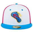 thumbnail image 2 of Men's New Era White/Blue San Antonio Missions Copa de la Diversi-n 59FIFTY Fitted Hat, 2 of 5