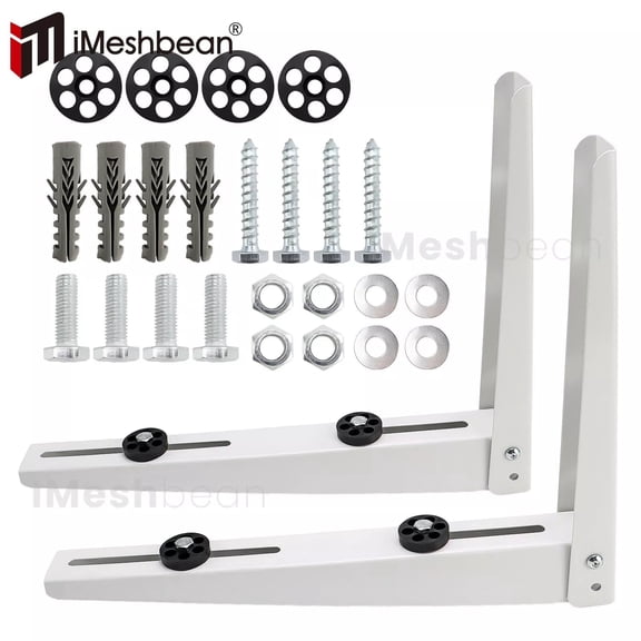 iMeshbean Wall Mounting AC Brackets for 9000-18000BTU Condenser Mini Split Air Conditioner