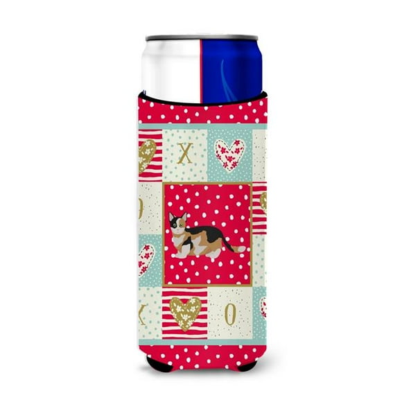 Carolines Treasures CK5650MUK Munchkin Cat Love Ultra Hugger for Slim Cans