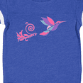 thumbnail image 4 of Inktastic hummingbird flying swirl Girls Baby Bodysuit, 4 of 5