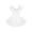 White, variant on Aislor Kids Toddlers Girls Sparkly Rhinestones Gymnastics Leotard Tutu Dress Ballerina Ballet Dance Costumes
