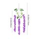 thumbnail image 4 of 24FT 12 Pcs In A Pack Simulation Leaf Decoration Christmas Home Decoration Green Wall Hanging Decoration Mantel Tabletop Porch Decor, 4 of 9
