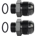 thumbnail image 1 of GFDYREE Adaptateur de Raccord Torique Mâle 12AN vers AN8 ORB 2 Pcs, 1 of 5