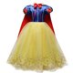thumbnail image 1 of Vestido de princesa Blancanieves, capa para niña y niño, disfraz de carnaval para fiesta de cumpleaños de Halloween (110 cm), 1 of 5