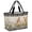 Beige Black, variant on Easter Bunny Beach Bag for Women, Large Breathable Mesh Beach Tote Bag, Spring Daisy Flowers Rabbits Buffalo Plaid Sandproof Lightweight Travel Bags for Vacation Picnic Swimming Pool 15.7"x15.7"x9.1"