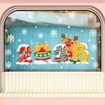 thumbnail image 6 of Large Christmas Window Sticker Christmas Elk Decorative Glass Cling for Doors Windows Store Displays and Home Decor Christmas Winter Decoration, 6 of 6