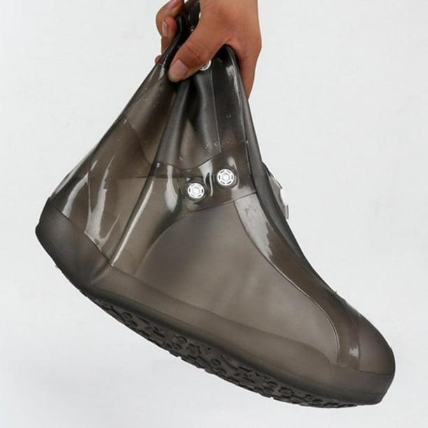 Cubre de lluvia antideslizantes BLESIY Cubre zapatos impermeables Negro
