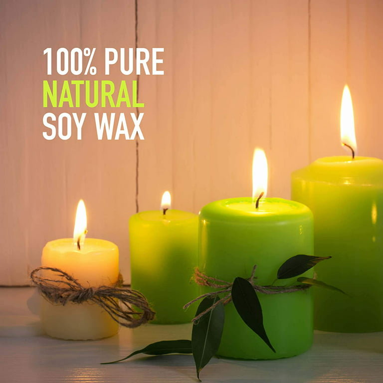 100% Pure All Natural Soy Wax for Candles, Pure Plant Wax Without  Paraffine,soy Wax for Candle Making 