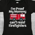 thumbnail image 4 of Inktastic Firefighter Daddy Baby Fireman Boys or Girls Baby Bodysuit, 4 of 5
