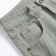 thumbnail image 4 of Mercatoo Boy's Skinny Fit Ripped 𝐃estroyed Distressed Fashion Denim Jeans Pants Pure Cotton Patchwork Pants Kids Comfort Waist Joggers, 4 of 9