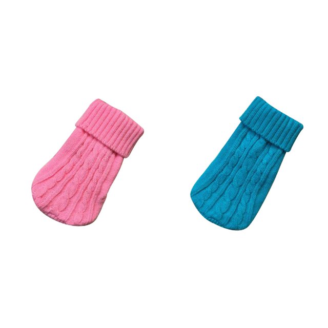 (2-Pack) Rinsvye Clothes Winter Jacket Sweater Dog Clothes Large Size Dog Pet Dog Dogs Puppy Small Dog Sweaters for for Small Cat Coat Dog Clothes Pet Clothes
