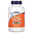 thumbnail image 1 of NOW Foods, Aceite de Hígado de Bacalao, Doble Fuerza, 650 mg, 250 Cápsulas, 1 of 4