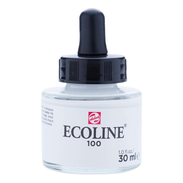 Acuarela Líquida Ecoline 30ml ROYAL TALENS blanco 30 ml