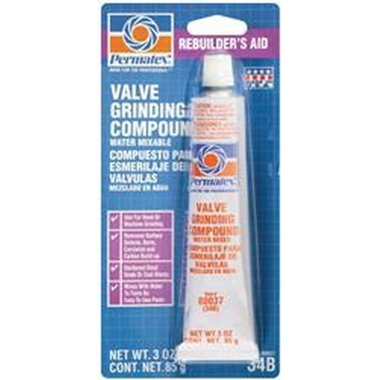 Permatex 80037 Valve Grinding Compound ; 3 Ounce Tube 