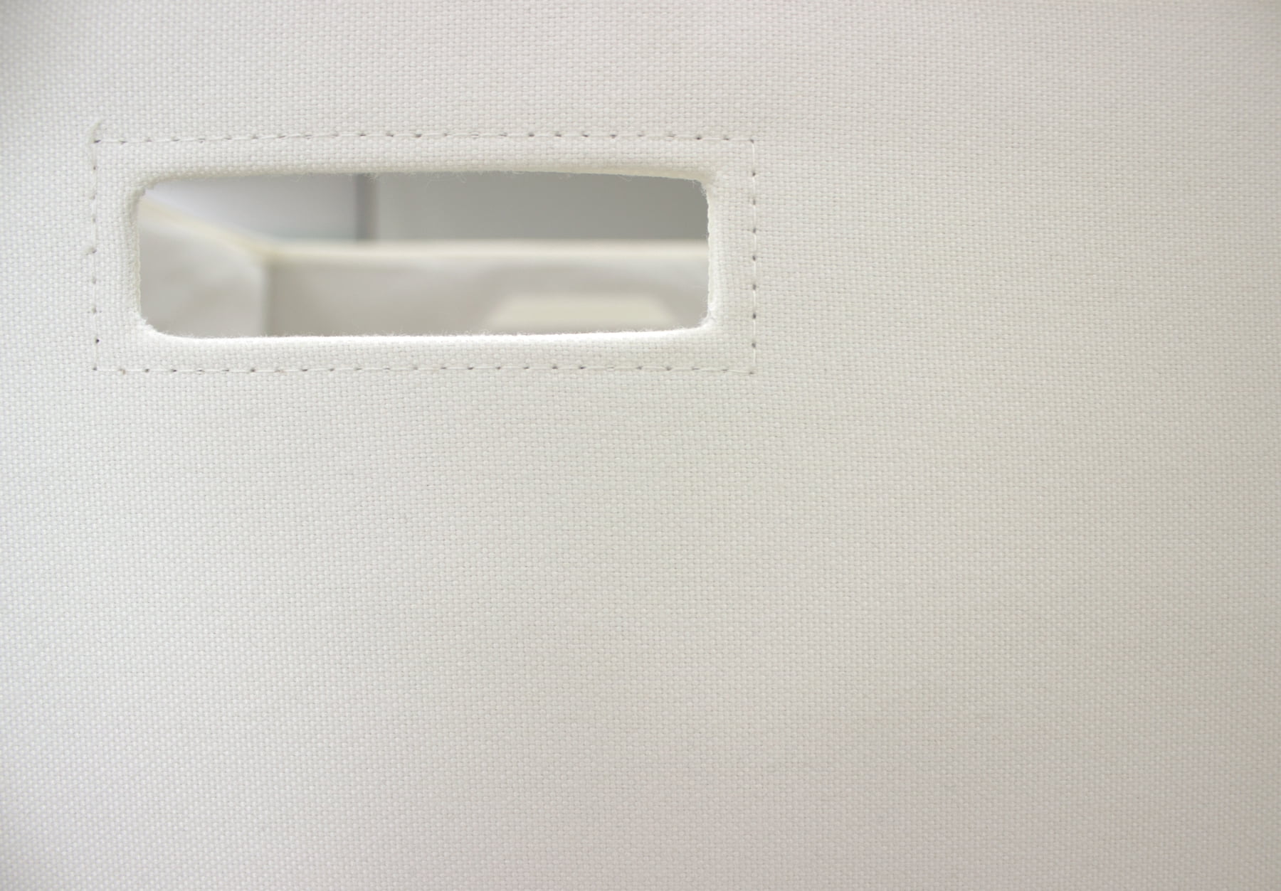 Better Homes & Gardens Collapsible Fabric Cube Storage Bin, Ivory