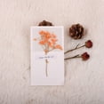 thumbnail image 2 of Carte de Vœux Fleur Séchée Charme de Noël Design Festif Idée Sentiments de Vacances Naturels, 2 of 5