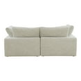 thumbnail image 5 of Moe's Home Collection Clay Nook Modular Sectional Coastside Sand Fabric, 5 of 6