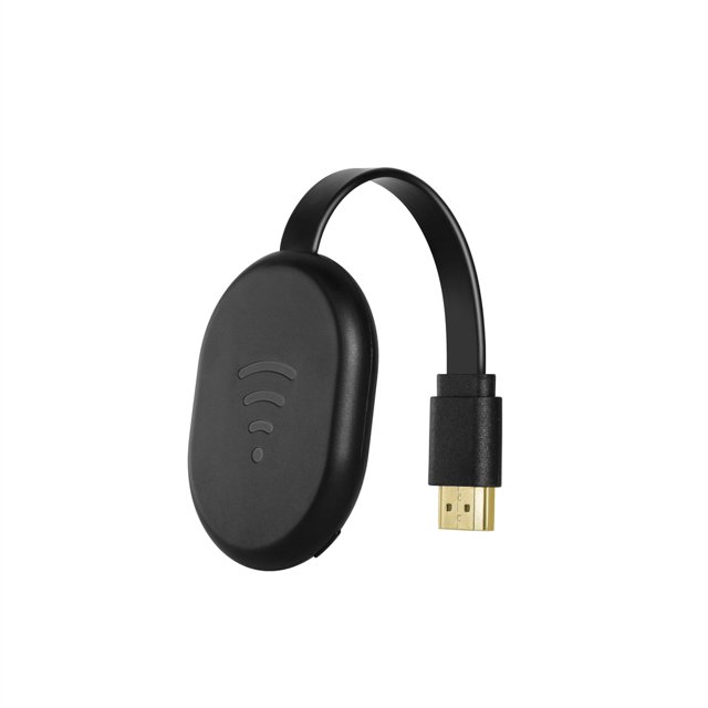 Seitruly Proyector de pantalla, receptor inalámbrico negro de alta velocidad, dispositivo de proyección, juego de teléfono, transmisión en vivo, Electrónica
