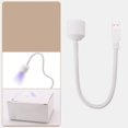 thumbnail image 3 of Mini USB Charging Nail Lamp Nail Polish Curing Lamp 360 Degrees Rotating Plug and Play Nail Gel Dryer, 3 of 5