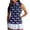 Gradient Bat, variant on Yuyamidu Gradient Bat Women's Sleeveless Shirts for Golf Tennis Slim Fit, Breathable Quick Dry Fabric, Quarter Zip Closure, Suitable for Casual Daily Wear, Outdoor Athletic Activities